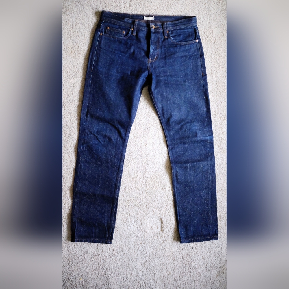 Men's Unbranded Raw Denim Jeans Size 33